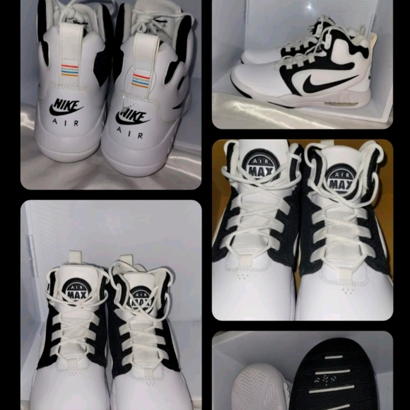 Nike Air Conversion Brand New In Box, Sz 11, Crisp White & Black
